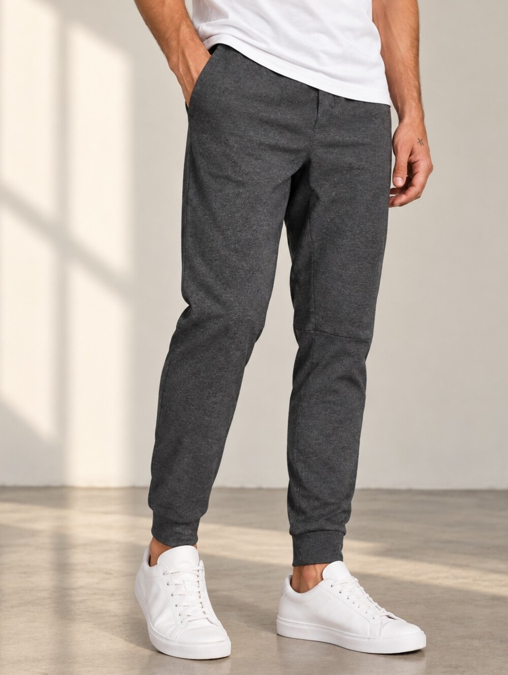 Lululemon Intent Jogger Charcoal Pants Performance Activewear Lounge Size Large